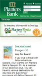 Mobile Screenshot of plantersbankonline.com